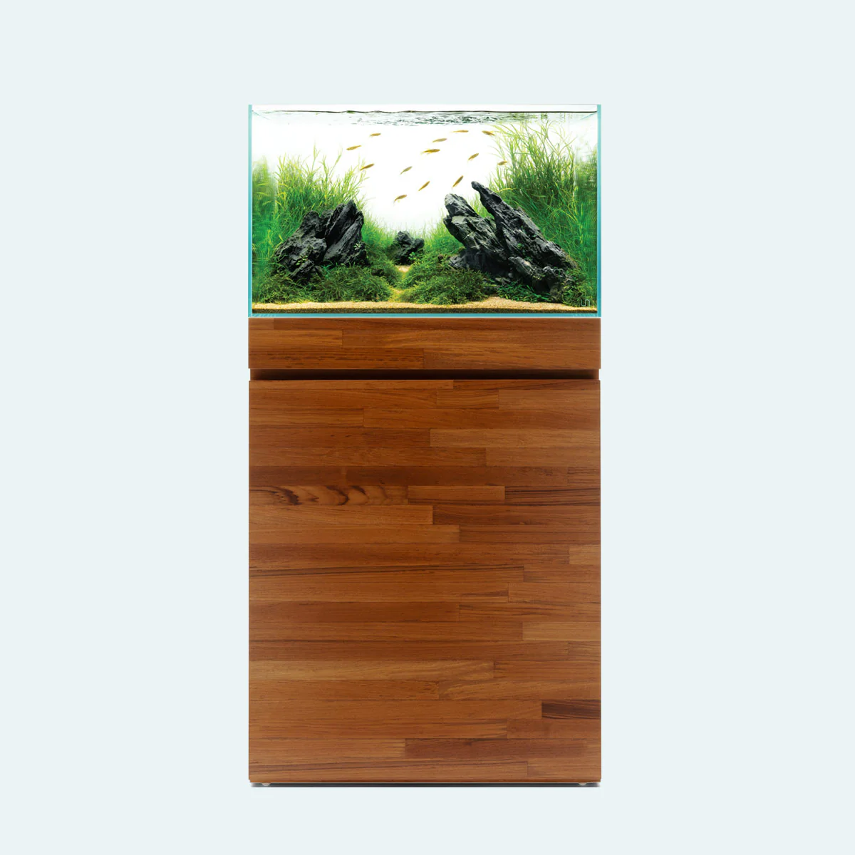 Ultum Nature Systems Aquarium Tank & Stand Bundle - Natural Wood Grain - Nestor' Aquariums & Pets